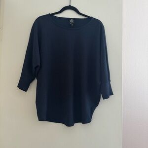 Bobeau Midnight Blue Short Sleeve Tee